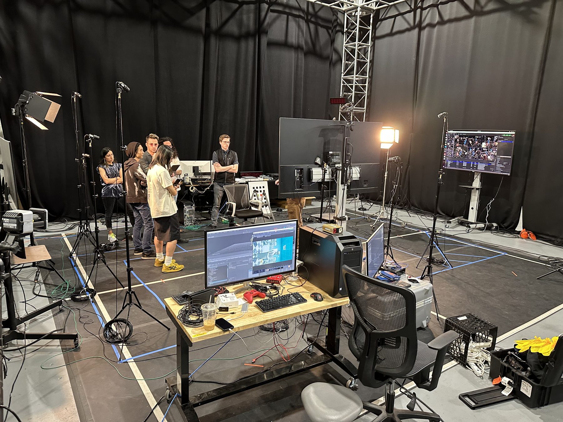 Photogrammetry capture rig at ZeroSpace, Brooklyn